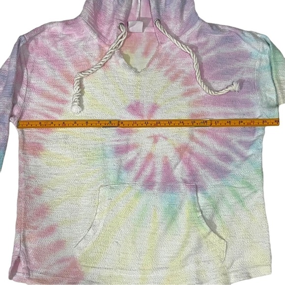 DREAMSICLE soft tie-Dye hooded large sweatshirt - Picture 11 of 15